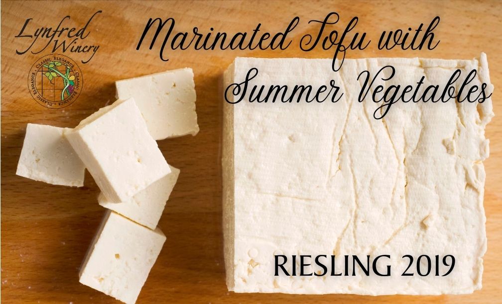 Marinated Tofu with Summer Vegetables