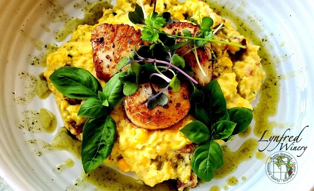 Scallops with Sweet Corn Purée