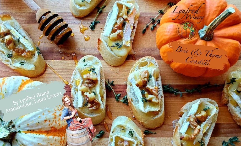 Brie & Thyme Crostini