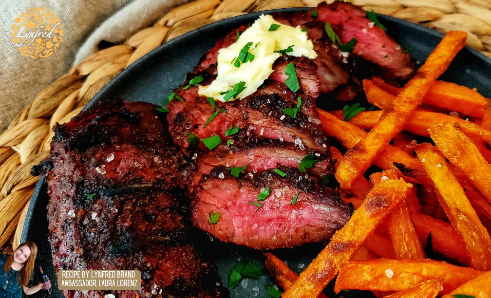 Coffee Rubbed Hanger Steak
