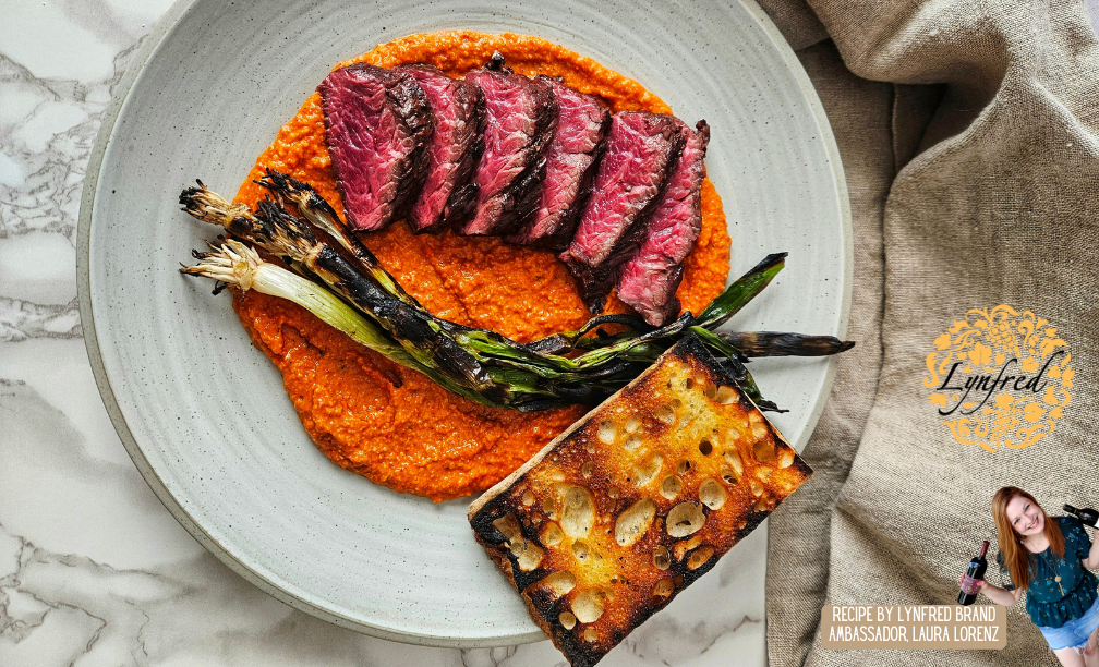 Steak with Romesco Sauce