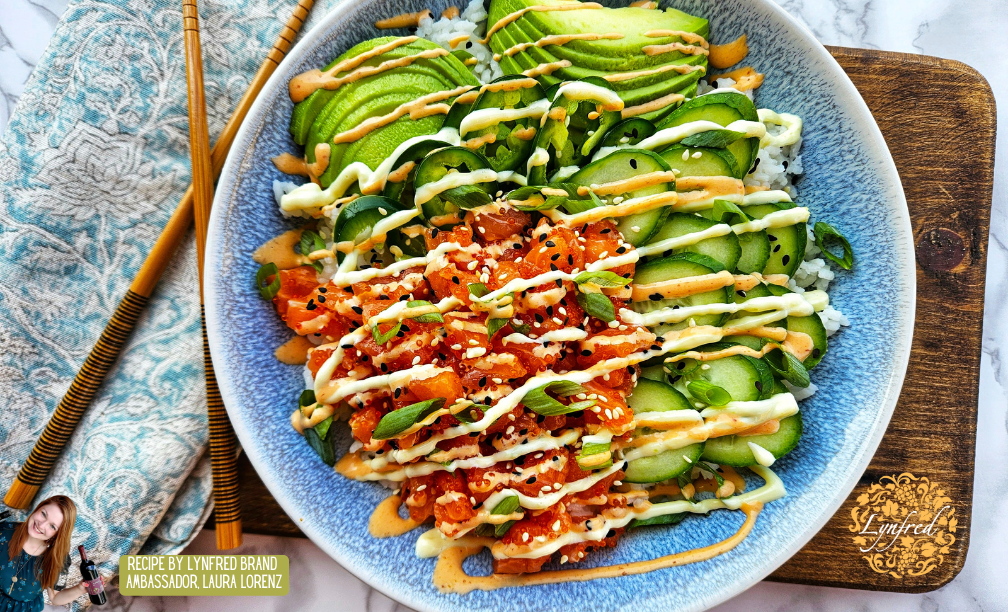 Spicy Salmon Roll Bowls