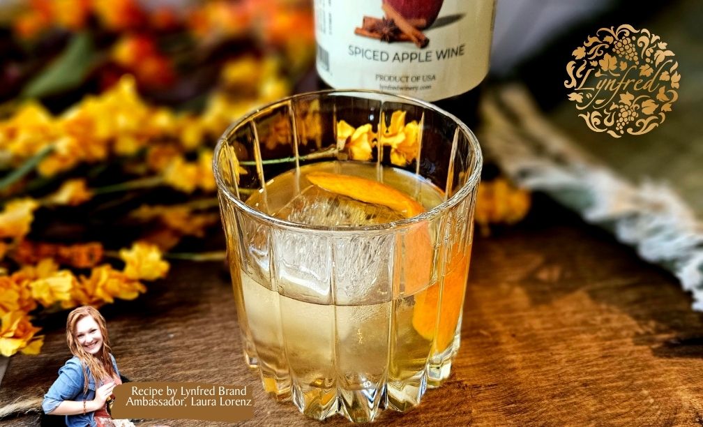 Spiced Apple Wine Old-Fashioned